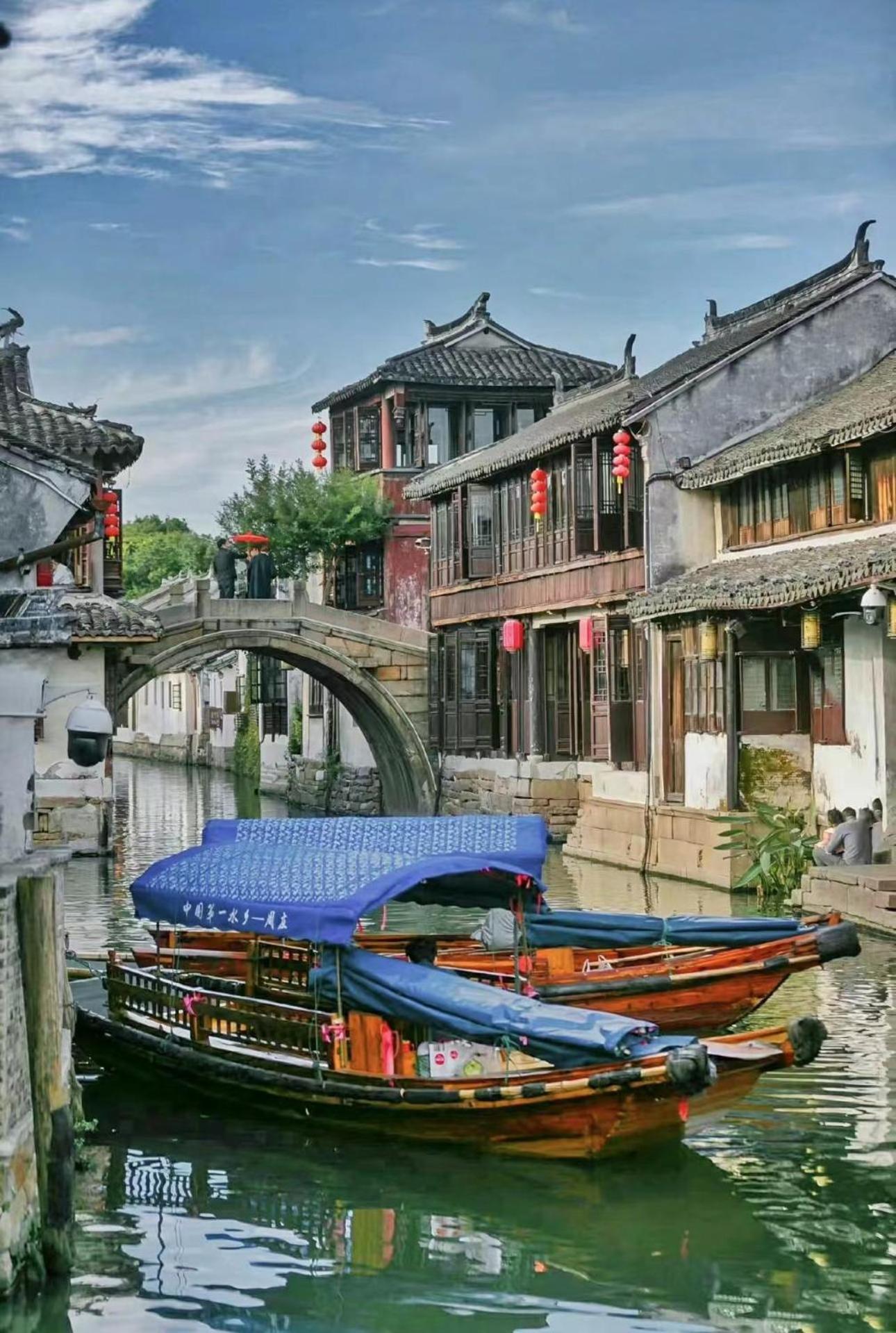 Suzhou Zhouzhuang Slowlife River View Lnn Kunshan  Zewnętrze zdjęcie